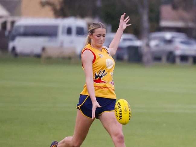 Scotch College football co-captain Matilda Scholz. Picture: Scotch College