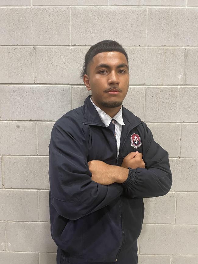 Lleyton Alofa-Fotu is a centre who who has been named on the wing for Ipswich State High’s first Langer Trophy hit out against Wavell on Tuesday.