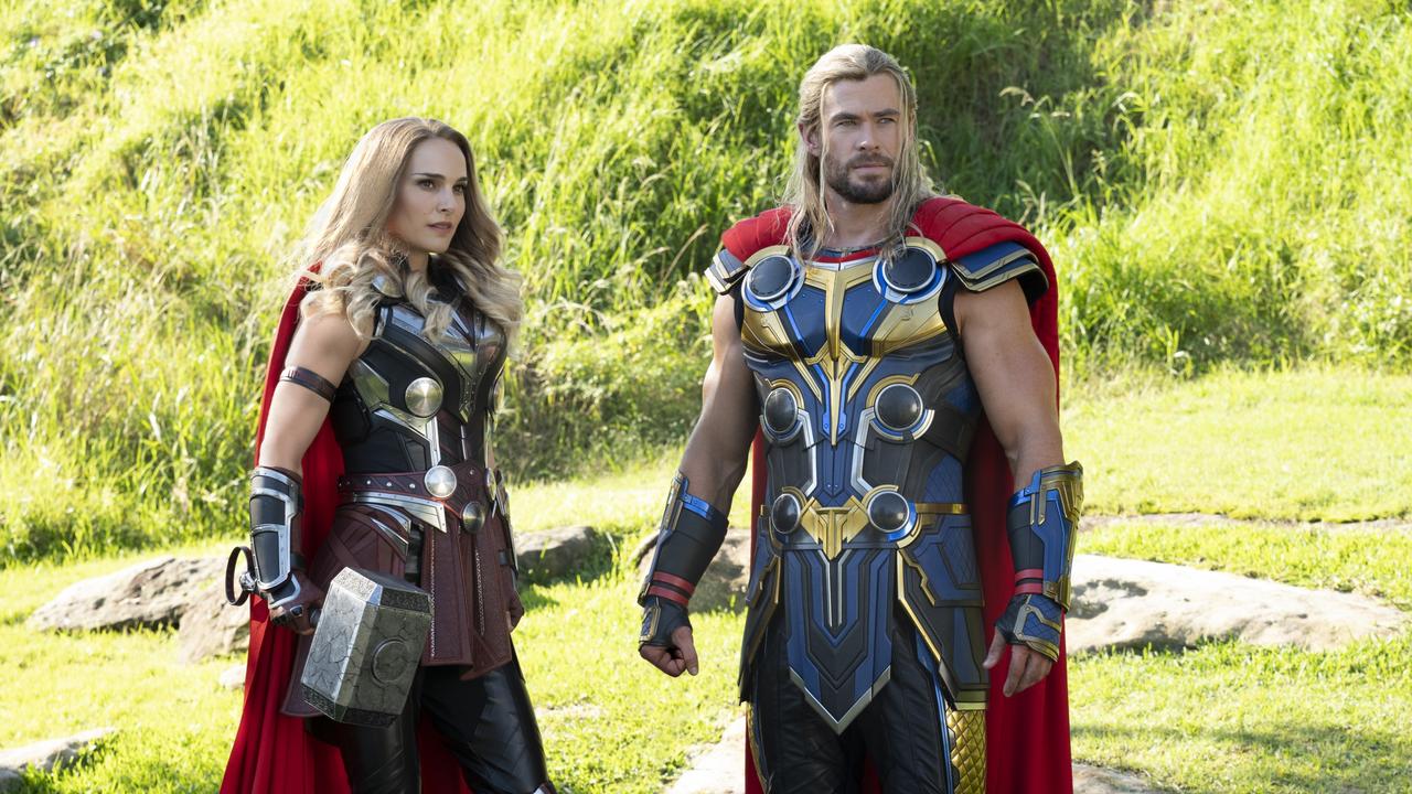 Thor: Love and Thunder was also shot in Australia. Picture: Jasin Boland/Marvel Studios 2022. All Rights Reserved