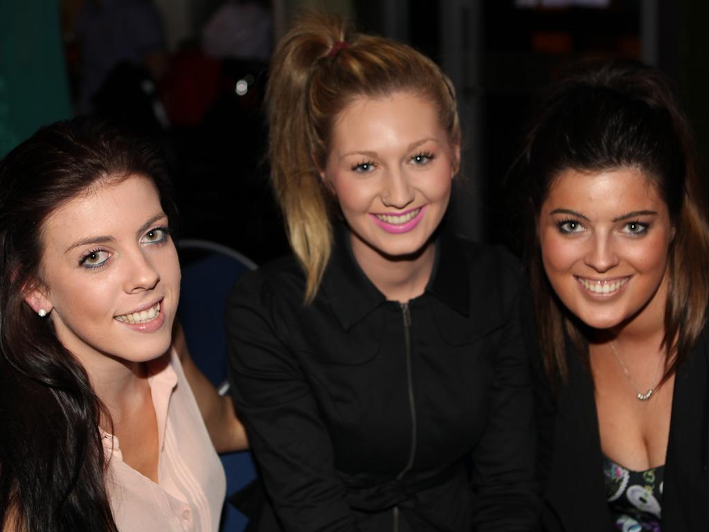 Nitelife- Out and About: Amber Harvey, Bethany Peter and Georgia Callachor at the Cube Hotel. Photo Allan Scurr / The Chronicle