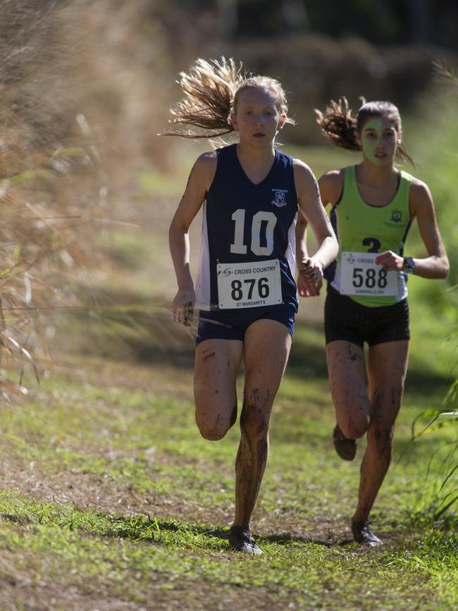 Isabelle Hart (St Margaret’s AGS) and Ella Rodwell (Somerville House)