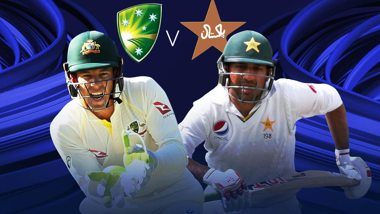 Pakistan v Australia, first Test at Dubai.