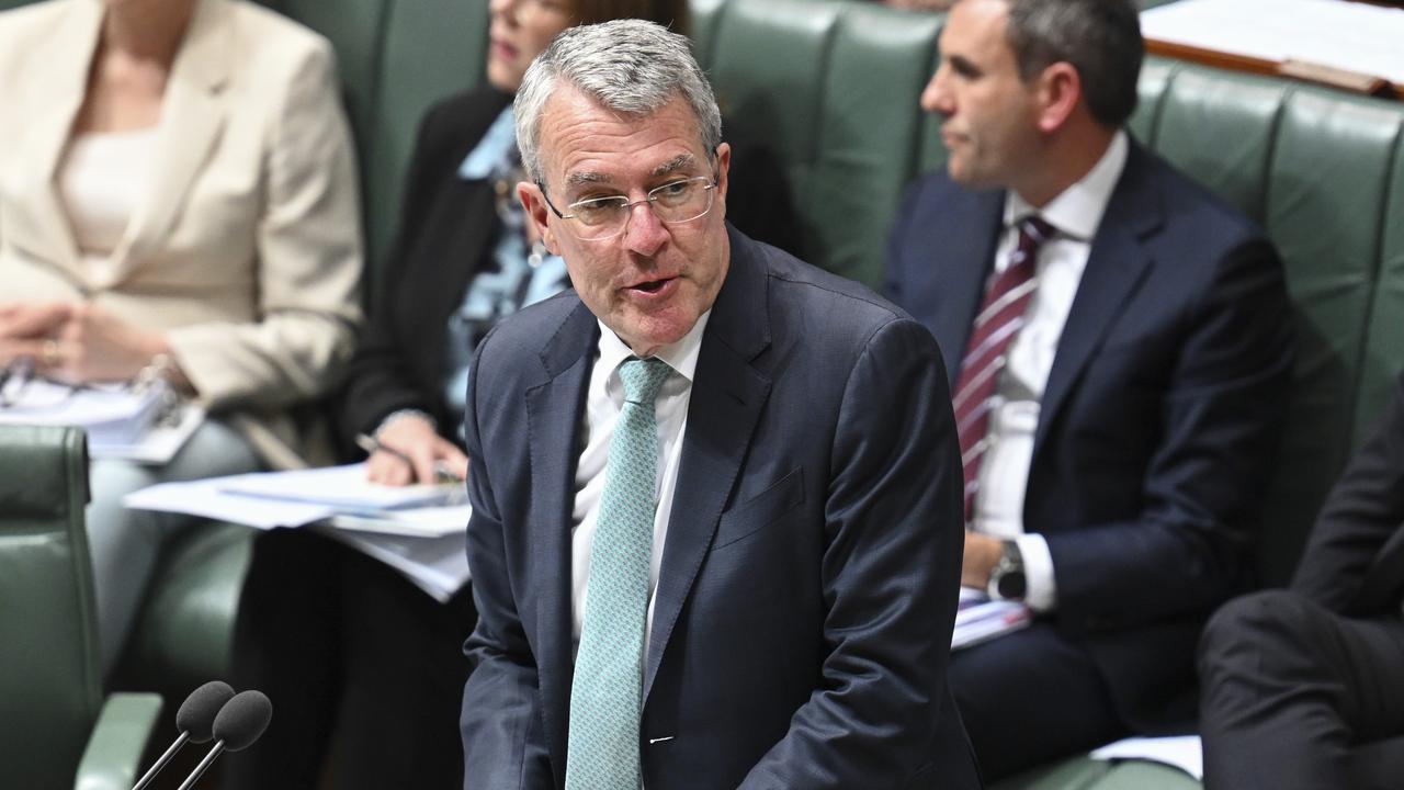 Attorney-General Mark Dreyfus during Question Time at Parliament House in Canberra. Picture: NewsWire / Martin Ollman