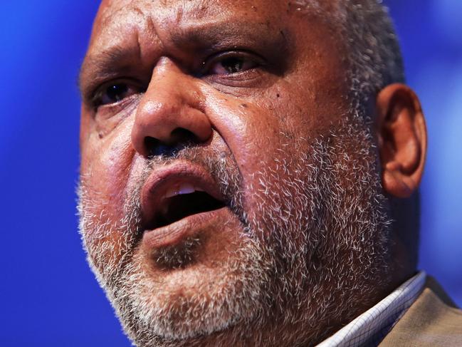 Indigenous leader Noel Pearson adresses delegates at the AWU conference at Jupiters Casino. Pics Tim Marsden