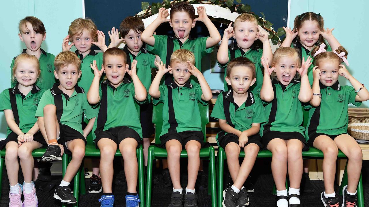 MY FIRST YEAR: Bundaberg East State School Prep One W. Picture: Patrick Woods.