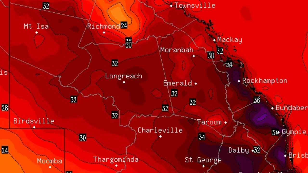 Brisbane weather Max temperatures to reach 34 degrees amid heatwave