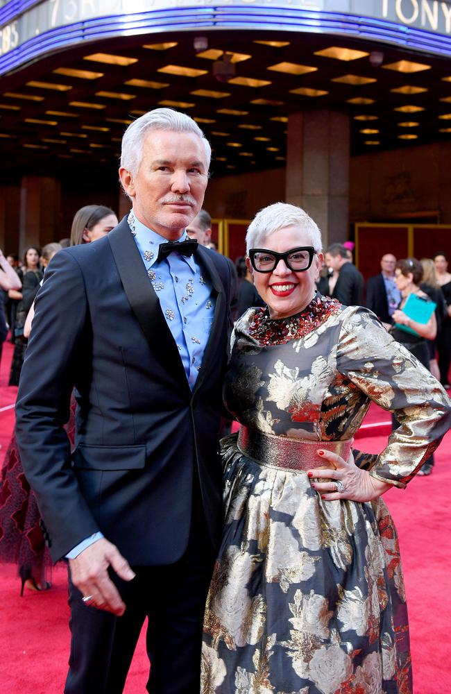 Baz Luhrmann and Catherine Martin, pictured at the attend the Tony Awards in June, will film their new Elvis movie on the Gold Coast. (Photo by Jenny Anderson/Getty Images for Tony Awards Productions)