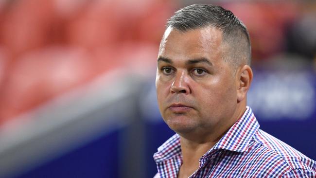 Broncos coach Anthony Seibold has ruffled a few feathers. Picture: Darren England