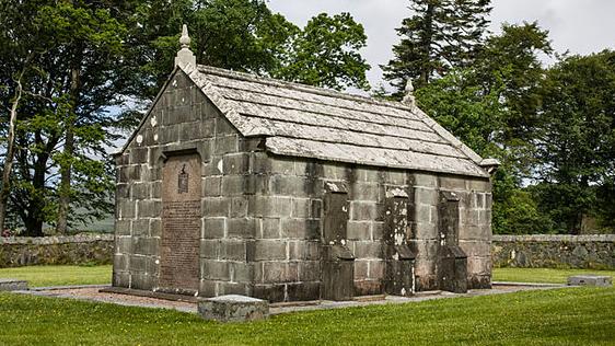 The Macquarie mausoleum in Scotland.