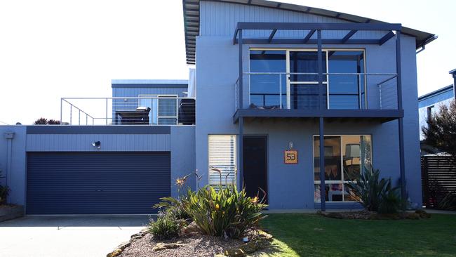 The Ocean Grove home owned by former Liberal Party state director Damien Mantach.