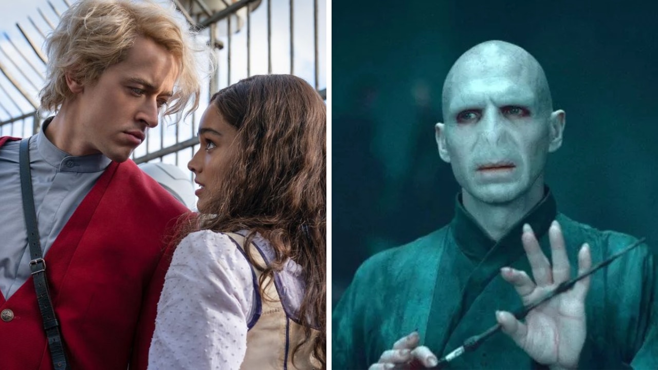 The Ballad of Songbirds and Snakes’ leading actress Rachel Zelgar had fans in stitches after commenting “Not my movie ex being Voldemort” on the reveal of Ralph Fiennes as President Snow. Picture: Supplied