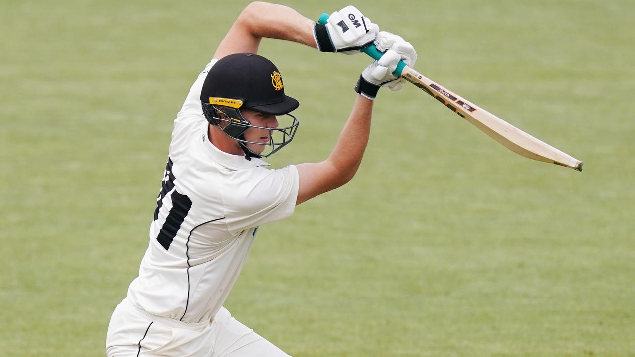 Cameron Green of Western Australia bats during the Marsh Sheffield Shield match between the Tasmanian Tigers and Western Australia at Blundstone Arena in Hobart, Monday, February 24, 2020. (AAP Image/Michael Dodge) NO ARCHIVING, EDITORIAL USE ONLY, IMAGES TO BE USED FOR NEWS REPORTING PURPOSES ONLY, NO COMMERCIAL USE WHATSOEVER, NO USE IN BOOKS WITHOUT PRIOR WRITTEN CONSENT FROM AAP