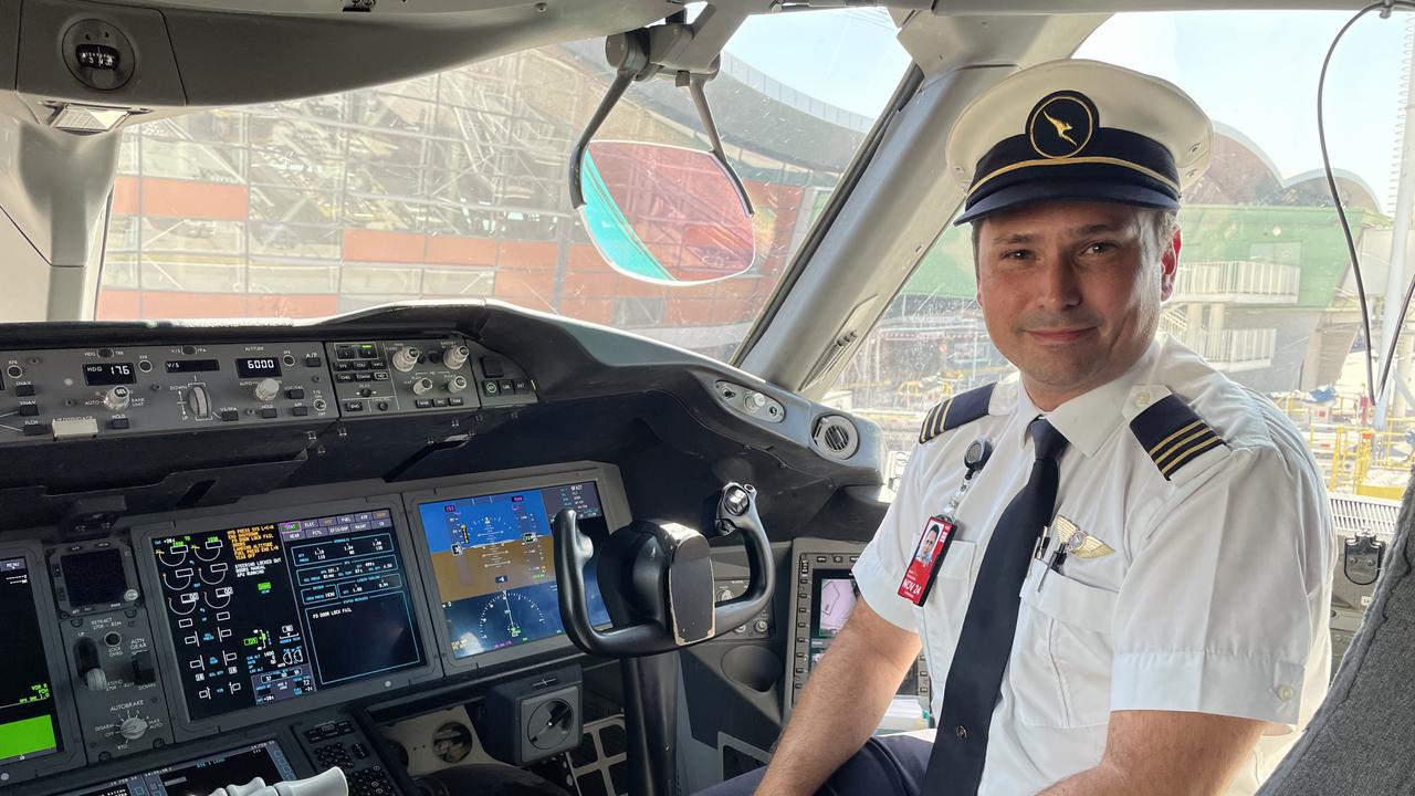 Jason Marquenie is a pilot for Qantas.