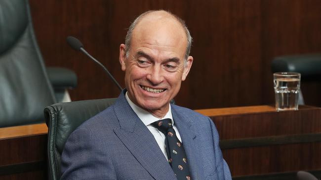 Minister Guy Barnett. Question time in the Tasmanian parliament. Picture: Nikki Davis-Jones