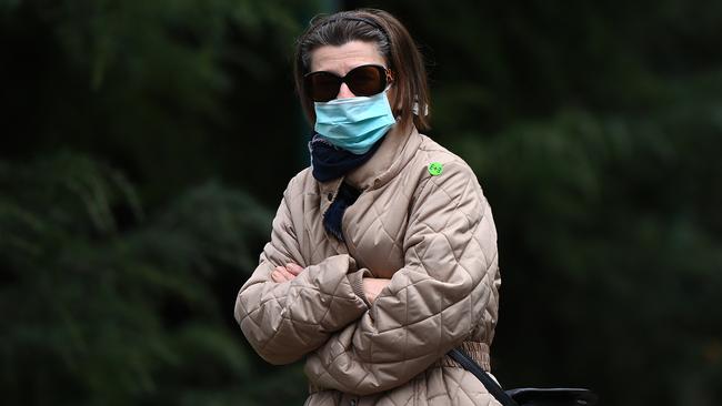 You need to wear a mask when you go for a walk. Picture: Quinn Rooney/Getty Images.