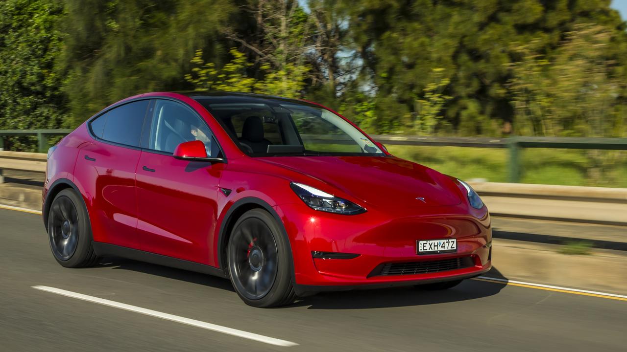 Tesla dominates electric car sales. Photo: Mark Bean.