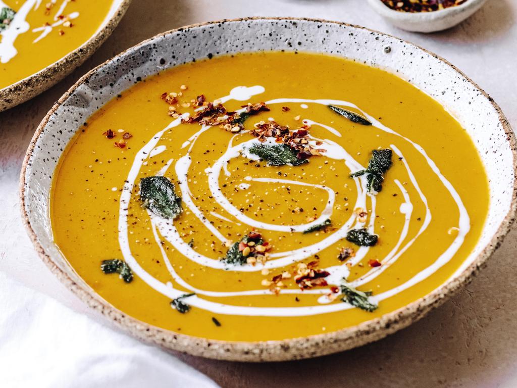 Vegan Pumpkin Soup With Crispy Sage The Australian 0488