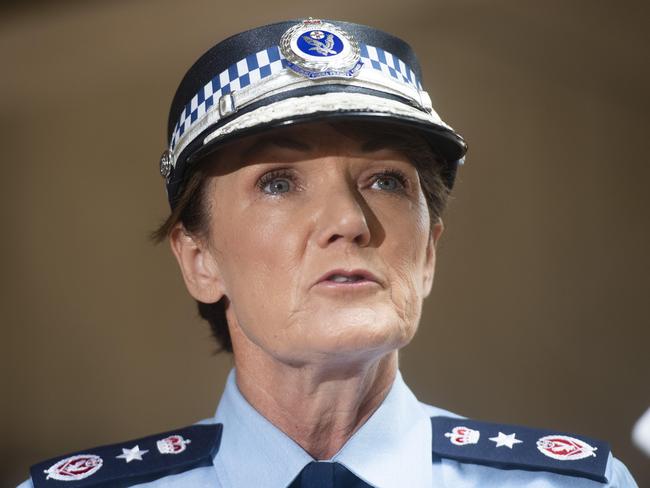 Police Commissioner Karen Webb lashed out at DV offenders in a Daily Telegraph interview last week. Picture: Jeremy Piper