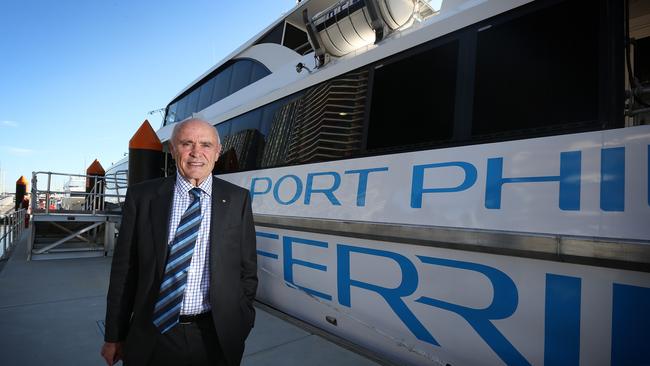 Port Phillip Ferries owner Paul Little. Picture: Rebecca Michael.