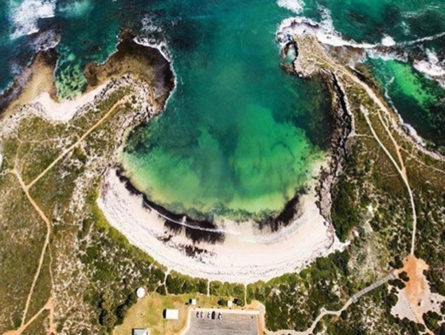 Dynamite Bay on Western Australia's Coral Coast made the top 20 of Australia's 101 Best Beaches. Picture: Supplied