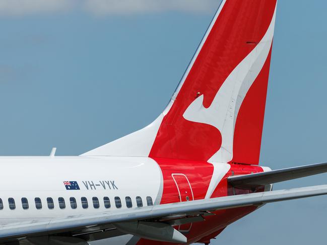 SYDNEY, AUSTRALIA - NewsWire Photos FEBRUARY 22, 2024: Generic photos of QANTAS planes at Sydney Airport today Picture: NCA NewsWire / David Swift