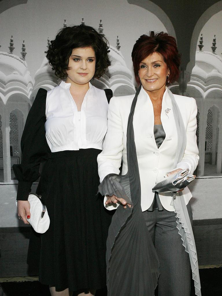 Kelly and Sharon in 2007. Picture: Vince Bucci/Getty