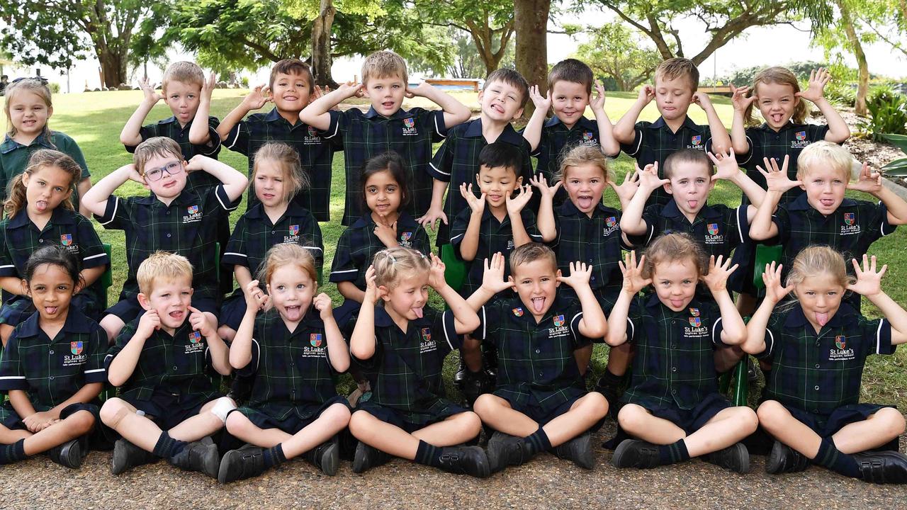 MY FIRST YEAR: St Luke's Anglican School Prep A. Picture: Patrick Woods.