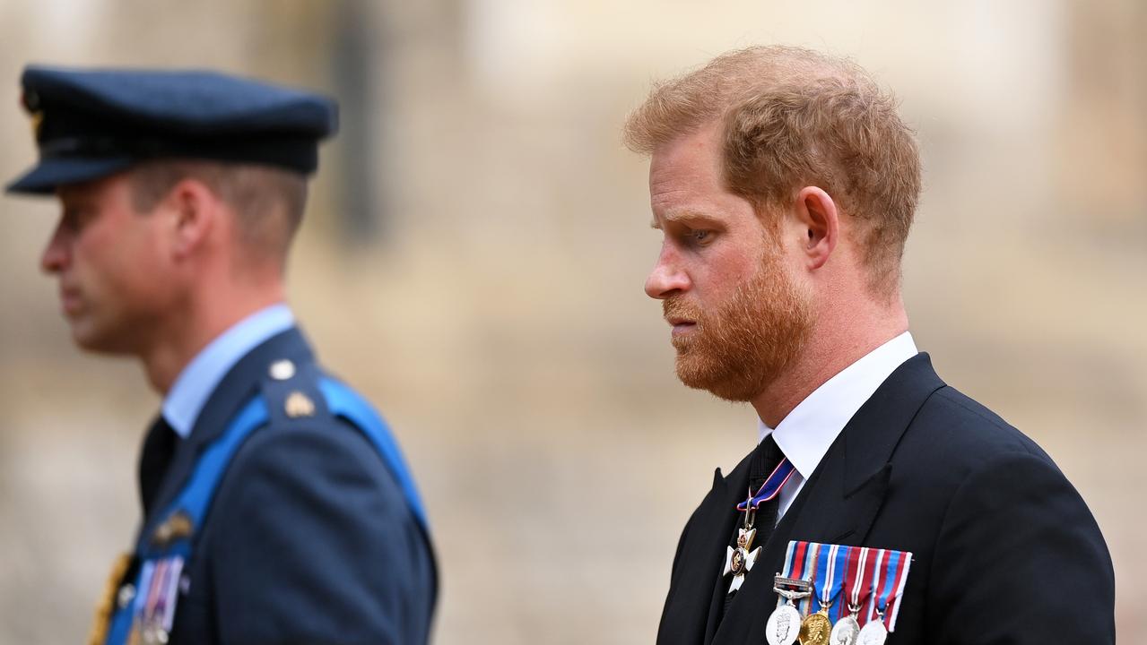 Prince Harry has aired more details about his relationship with brother Prince William. Picture: Getty Images