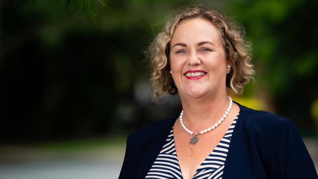 Queensland Teachers’ Union president Cresta Richardson. Photo: Richard Windeyer.