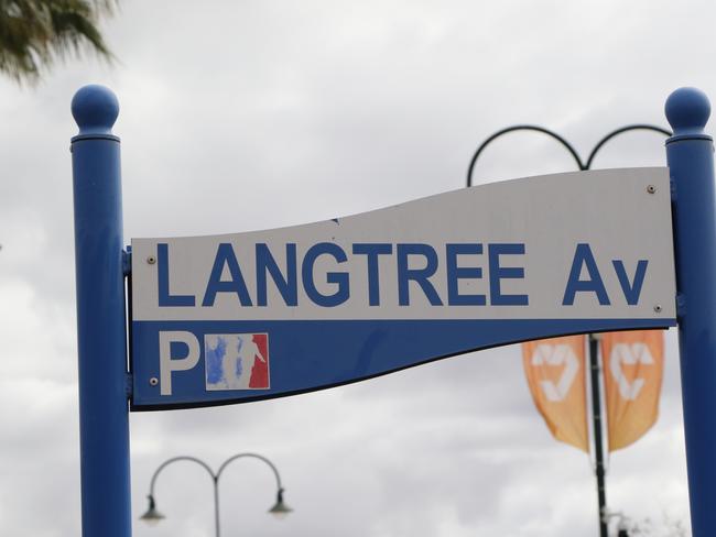 Mildura's Langtree Avenue. Picture: Glenn Milne