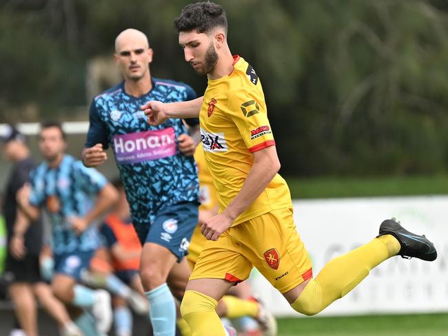 Daniel Geroski of Wollongong United. Picture: Richie Wagner