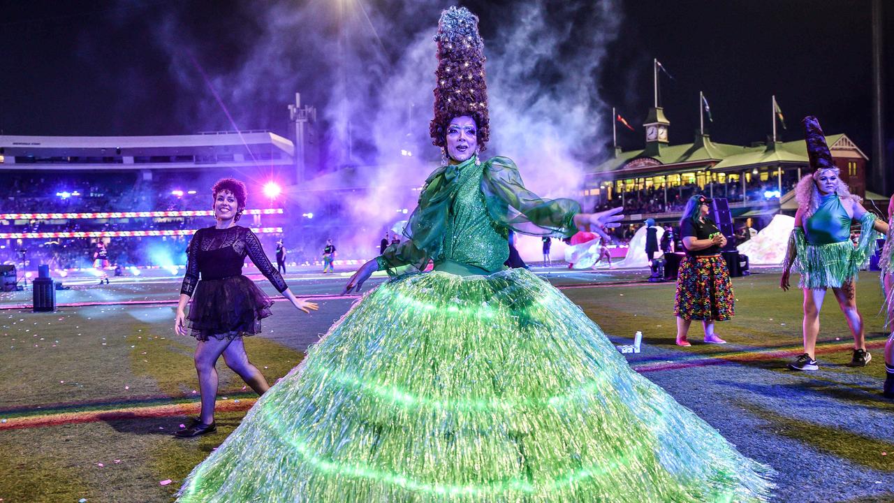 One of the amazing costumes at this year’s event. Picture: NCA NewsWire/Flavio Brancaleone