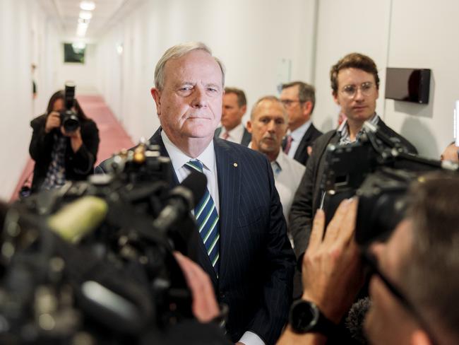 CANBERRA, AUSTRALIA, The Australian Photos. JUNE 6, 2024: Peter Costello Nine Bureau Parliament House Opening. Picture: The Australian / David Beach