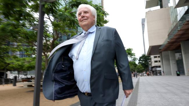 Clive Palmer likes going to court but he’s just not that good at it. Picture: Steve Pohlner