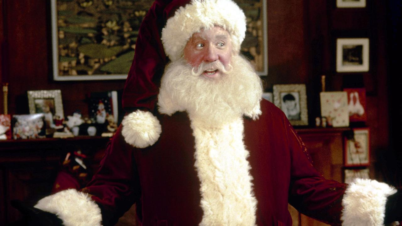 Tim Allen performing as Santa in The Santa Clause.