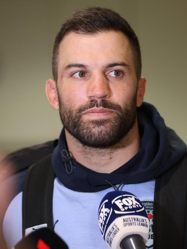 Blues star James Tedesco. Picture: Damian Shaw