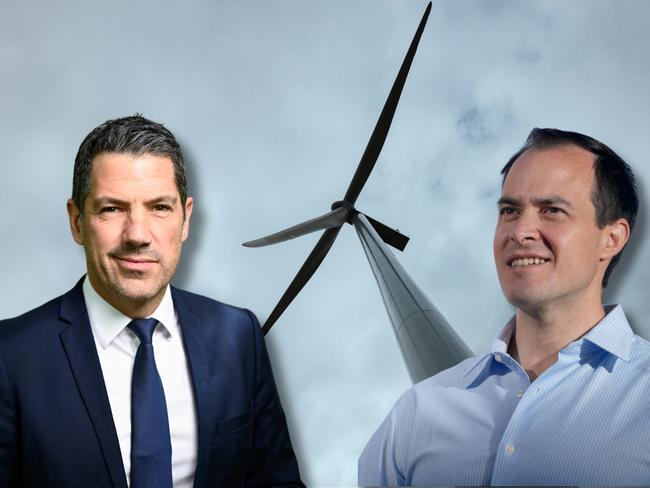The South Australian Liberals, led by Opposition Leader Vincent Tarzia (right), have formally rejected net-zero climate targets at its state council, in a move welcomed by Senator Alex Antic (left).