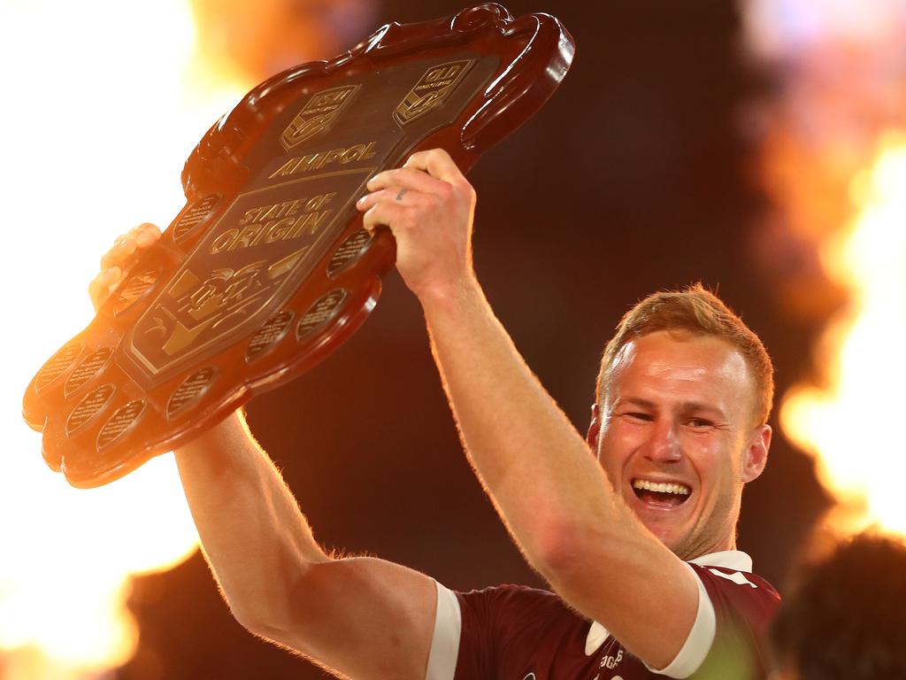 Queensland’s chances of claiming consecutive series victories has received a significant boost with Townsville to host the Origin opener. Picture: Chris Hyde/Getty Images.