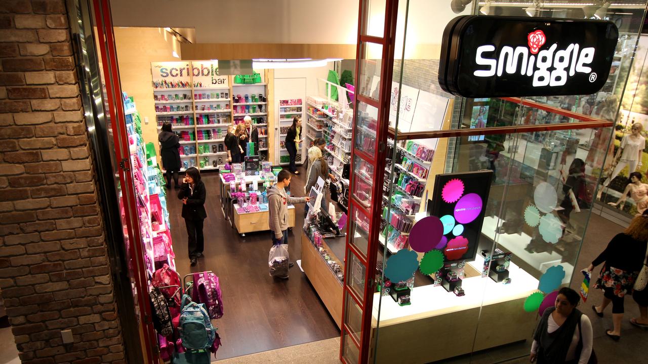 This Smiggle store is one of four Premier Investments outlets set to close due to ‘unrealistic’ rents.