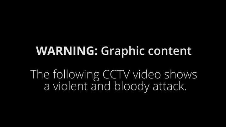 Sydney axe attack captured on CCTV. WARNING: Graphic content