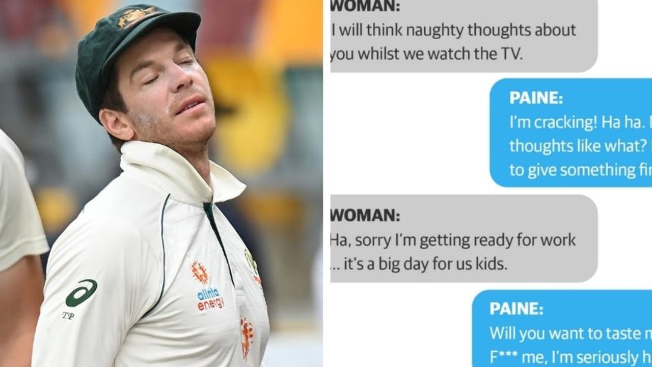 Tim Paine Quits After Sexting Scandal What Did Text Messages Say Daily Telegraph