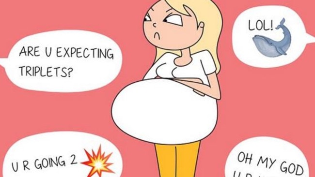 Pregnancy cartoons from Line Severinsen | Funny pregnancy illustrations |  The Mercury
