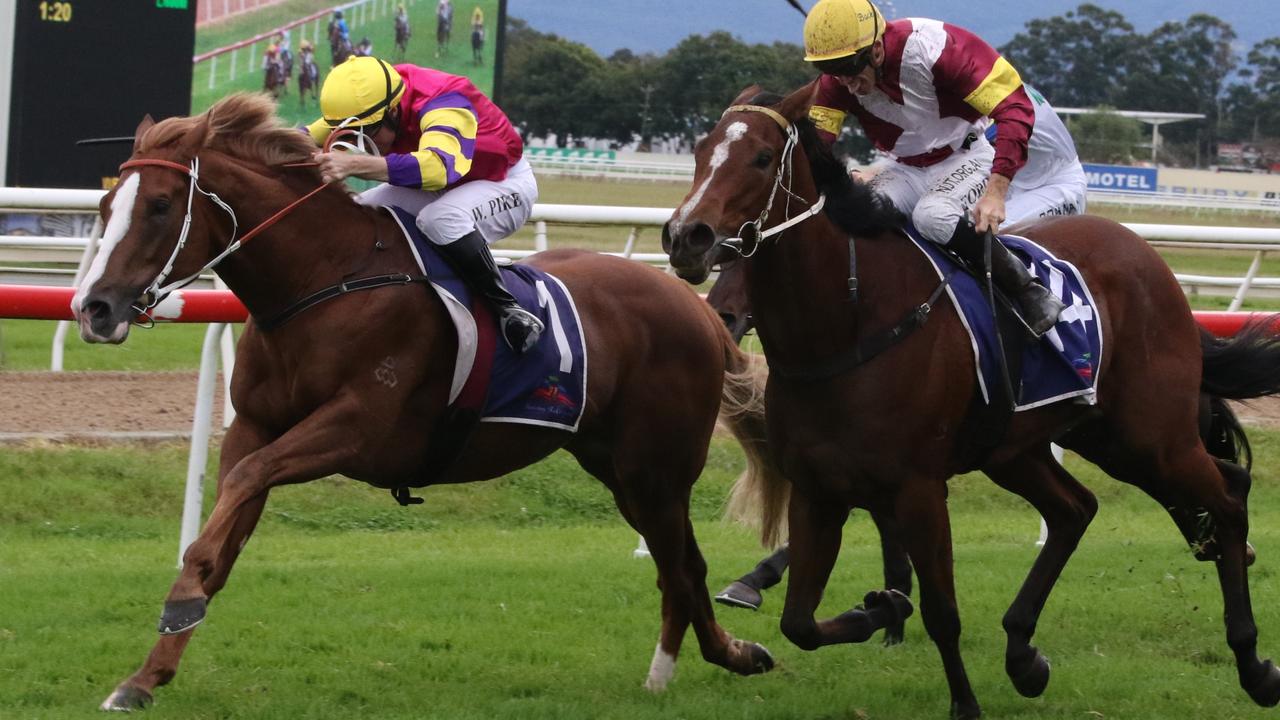 Mr Mozart (left) is the one to beat in the Silver Eagle. Picture: Grant Guy