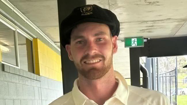 Kingborough all-rounder after taking 9-40 against Glenorchy on Saturday. Picture: Kingborough CC