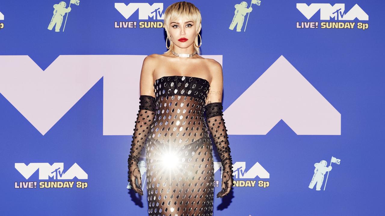 Miley performed at the 2020 MTV Video Music Awards this week. Picture: Getty Images
