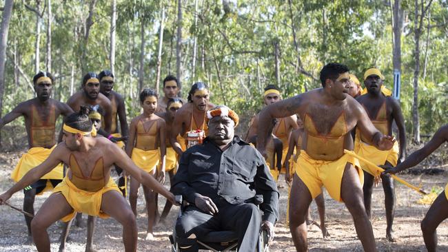 The Yunupingu family have welcomed the awarding of Australia Day honours to the late Yolngu leader, Dr Galarrwuy Yunupingu AC, who passed away in April 2023. Pictured at Garma 2019. Picture: Peter Eve / Yothu Yindi Foundation