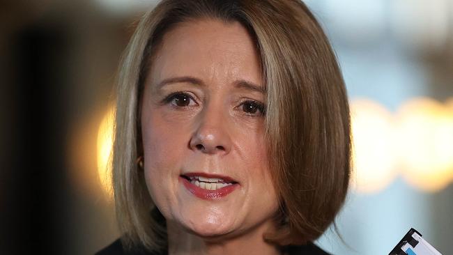 Opposition home affairs spokeswoman Kristina Keneally says low-level offenders would be unfairly caught up and kicked out. Picture: Gary Ramage