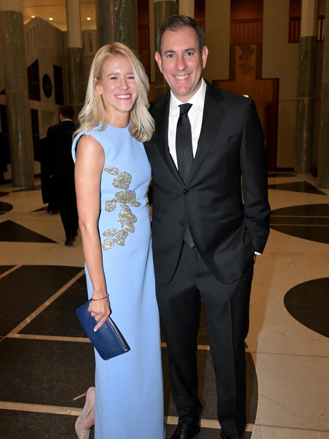 Jim Chalmers and Laura Chalmers. Picture: Getty Images