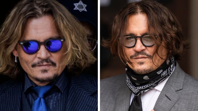 Johnny Depp. Picture: Samuel Corum/AFP; Dan Kitwood/Getty Images