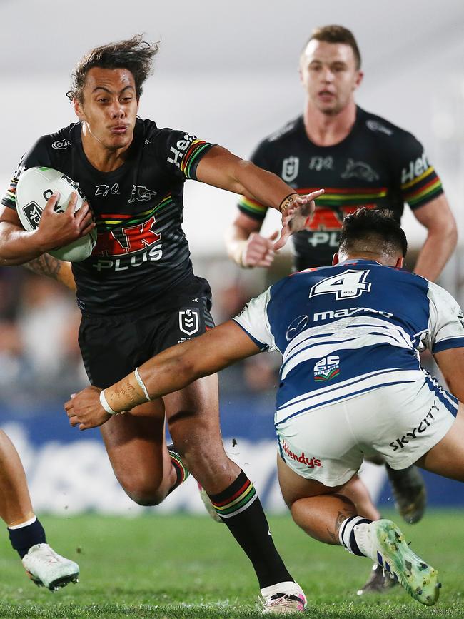 Jarome Luai and the Warriors face the Warriors in round four.